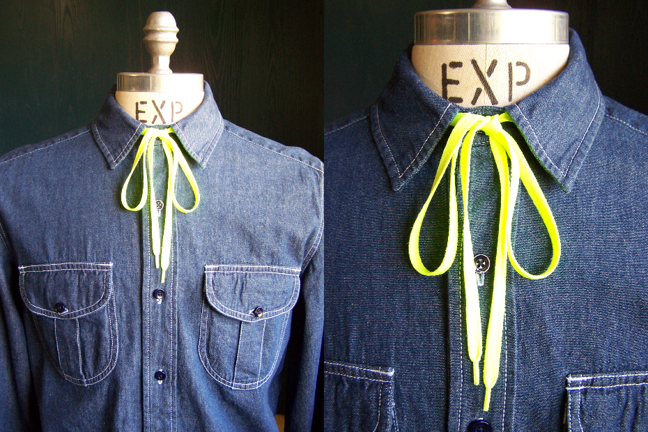 Bow Tie Friday: Neon Shoelace Tie | The 